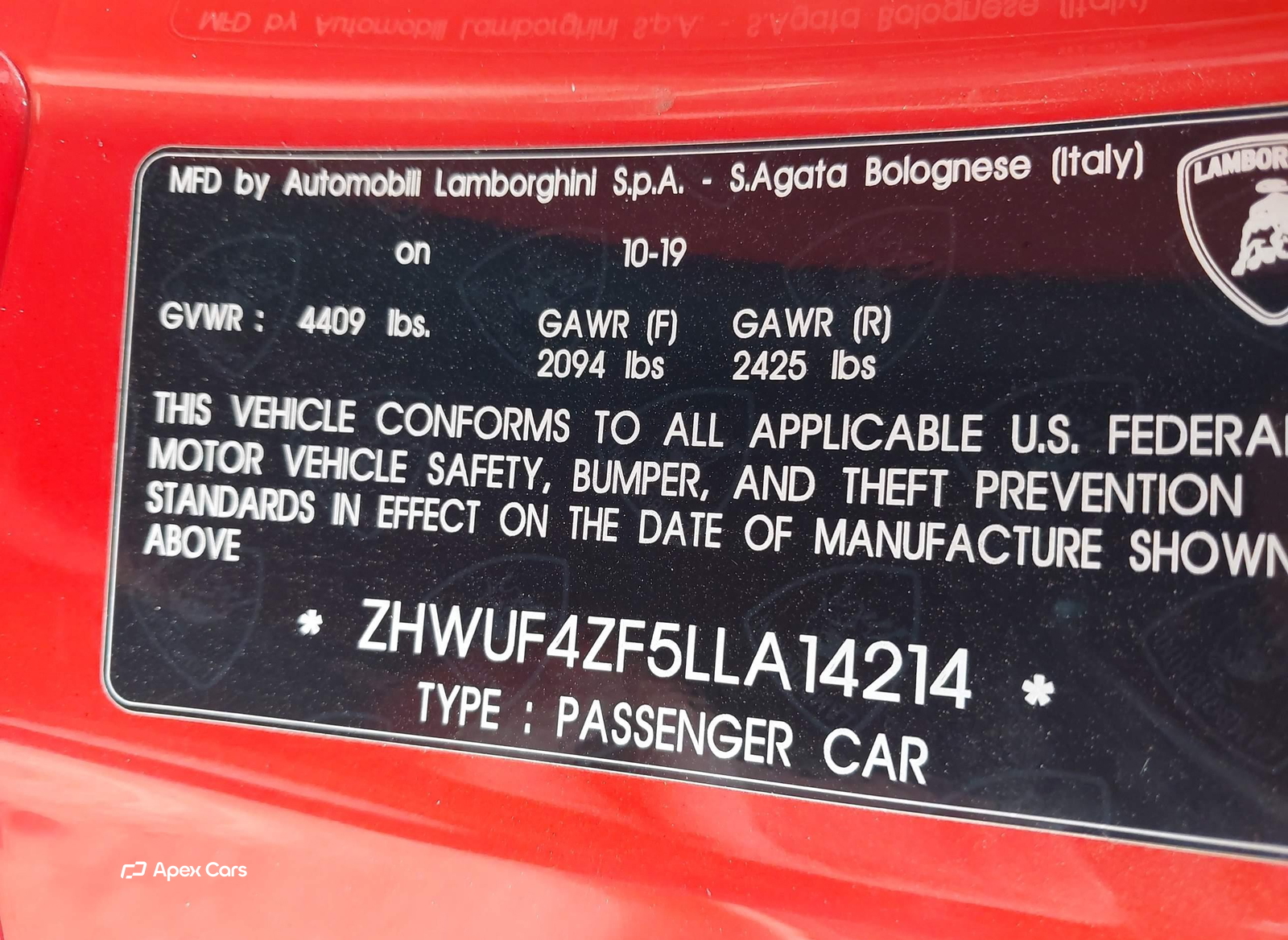 Lamborghini Huracán 2020