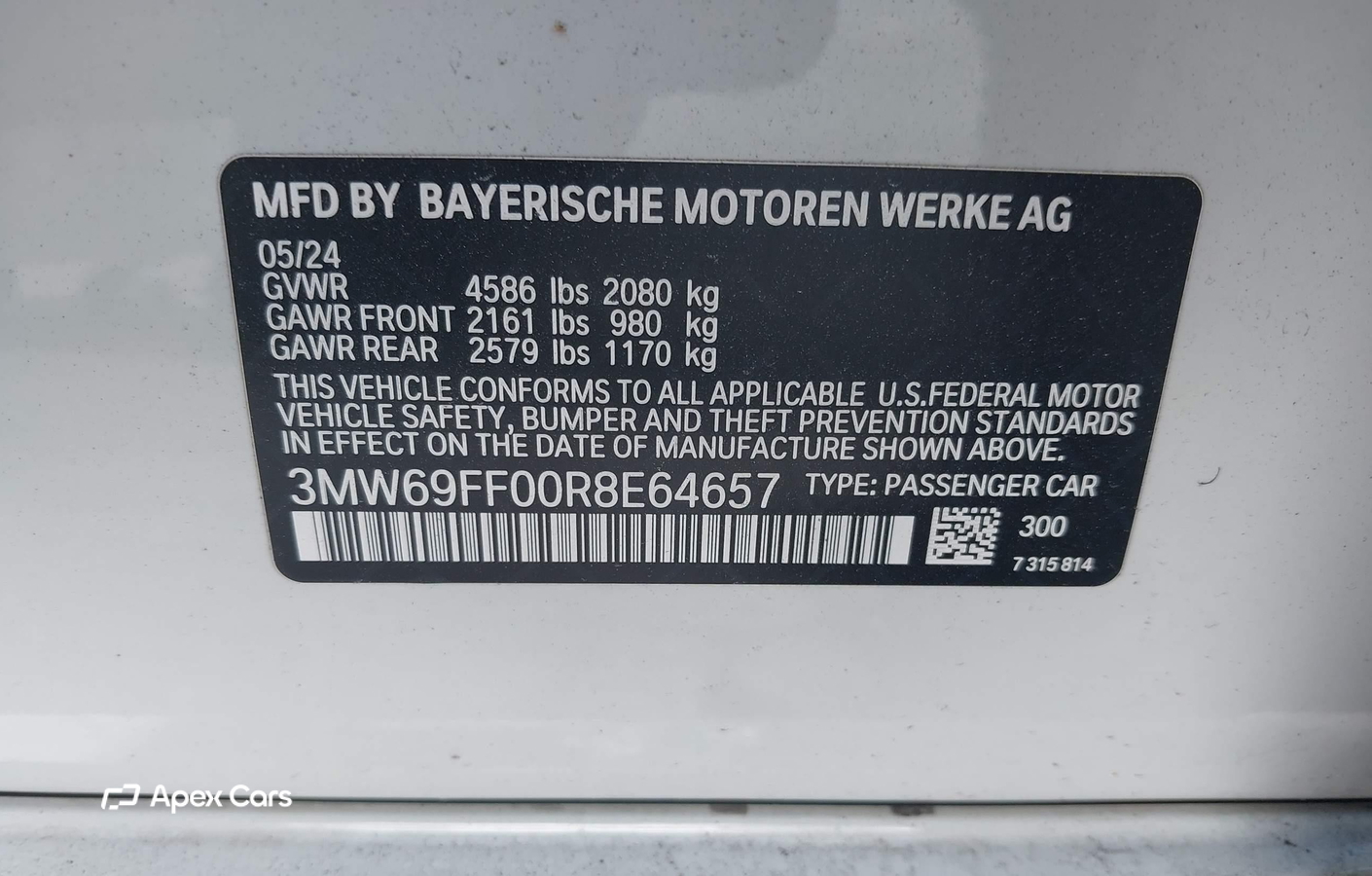 BMW Series 3 2024