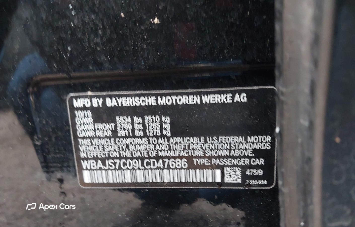 BMW Series 5 2020
