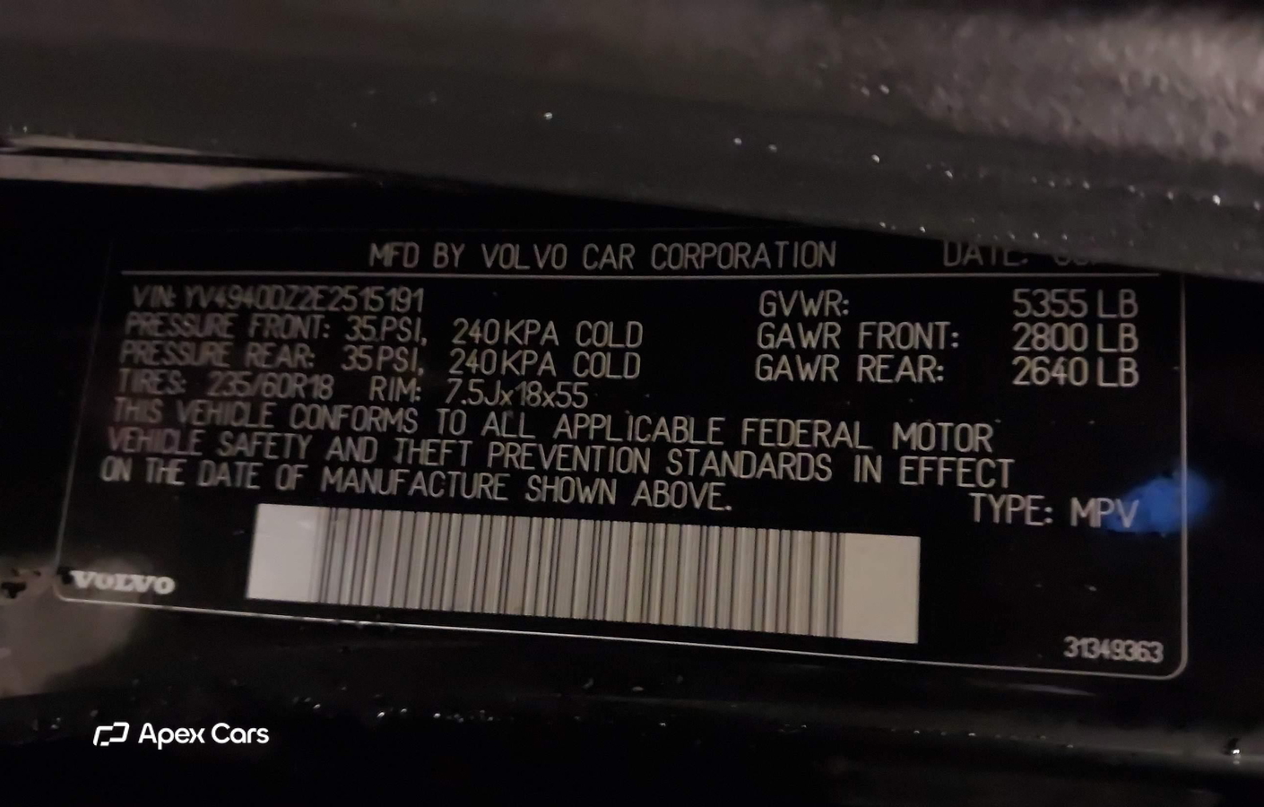 Volvo XC60 2014