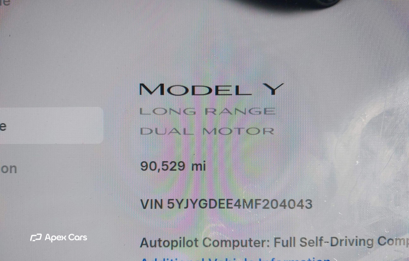 Tesla Model Y 2021
