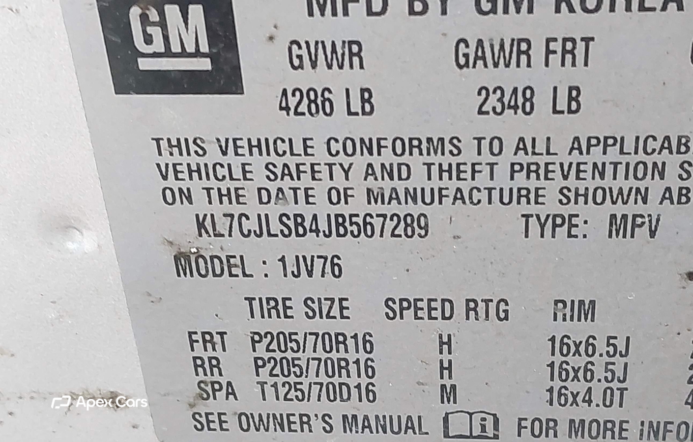 Chevrolet Trax 2018