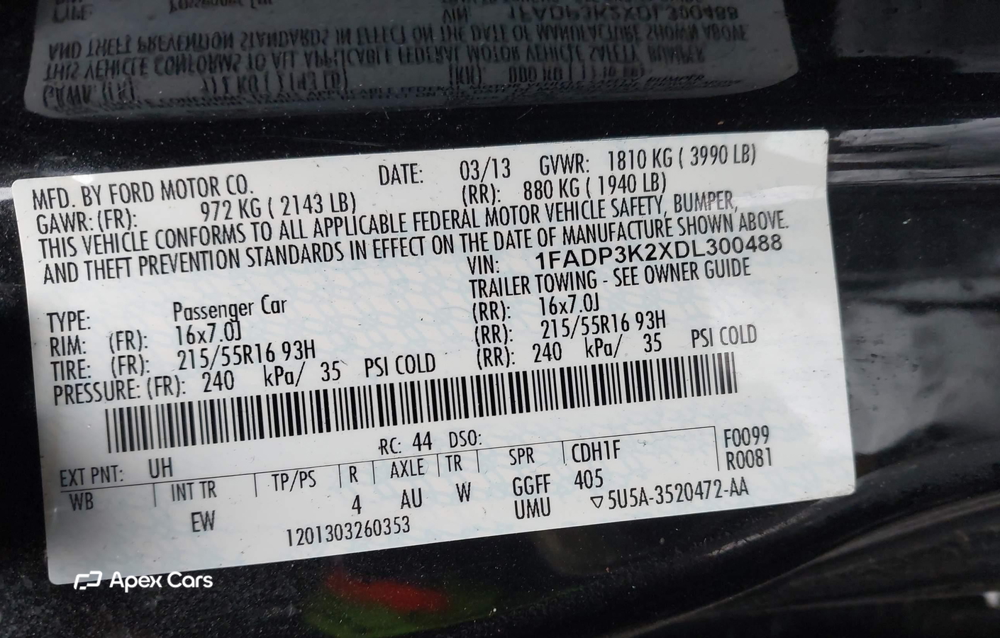 Ford Focus 2013