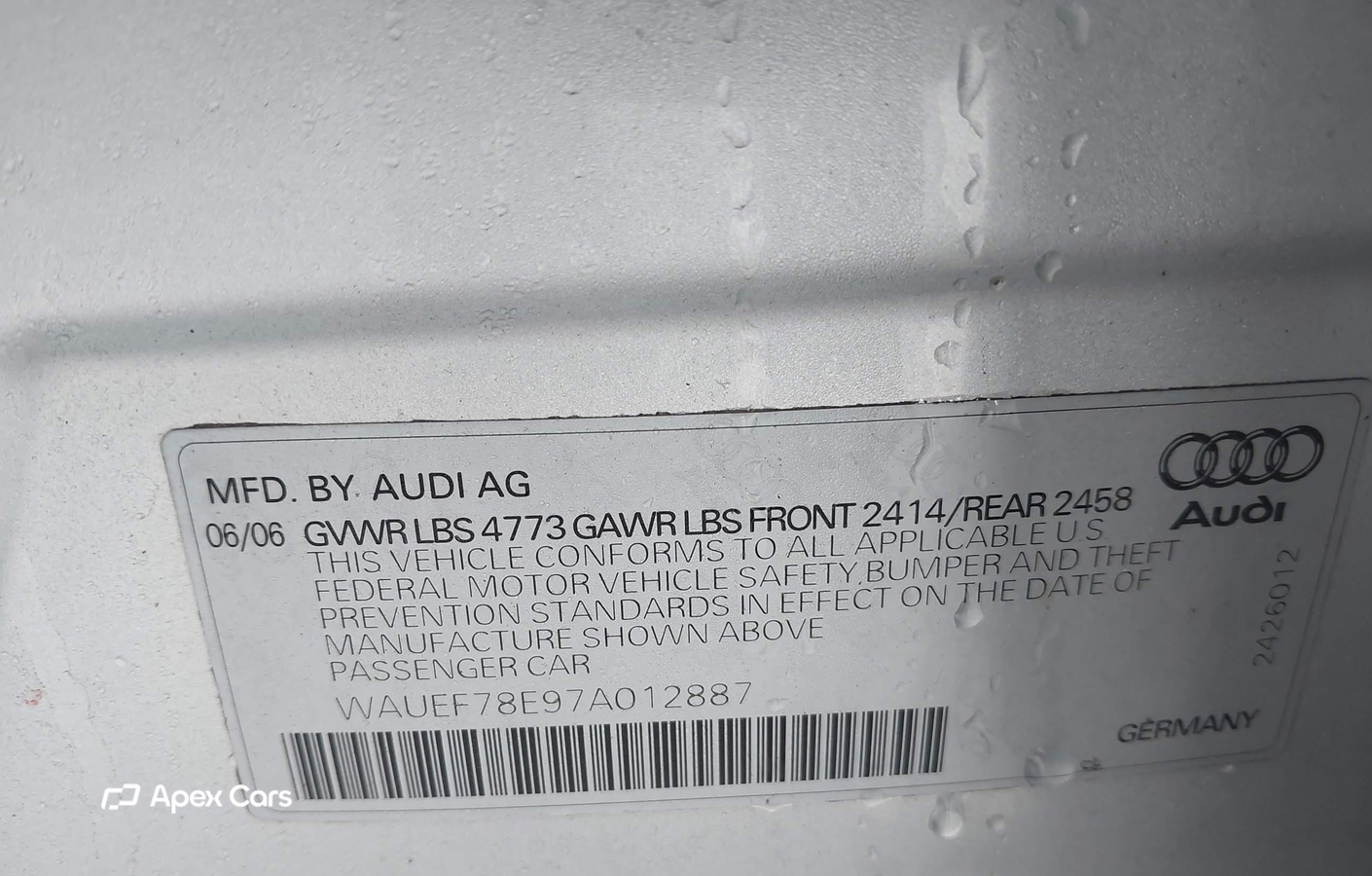 Audi A4 2007