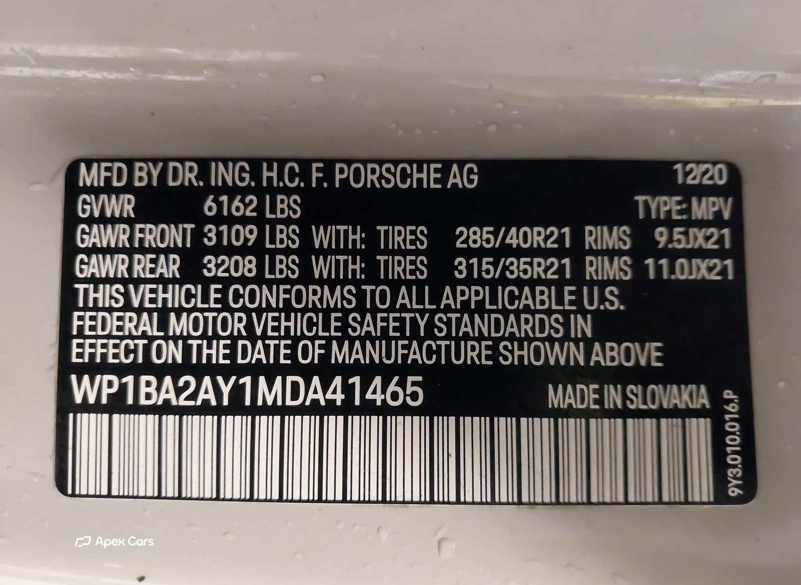 Porsche Cayenne Coupe 2021