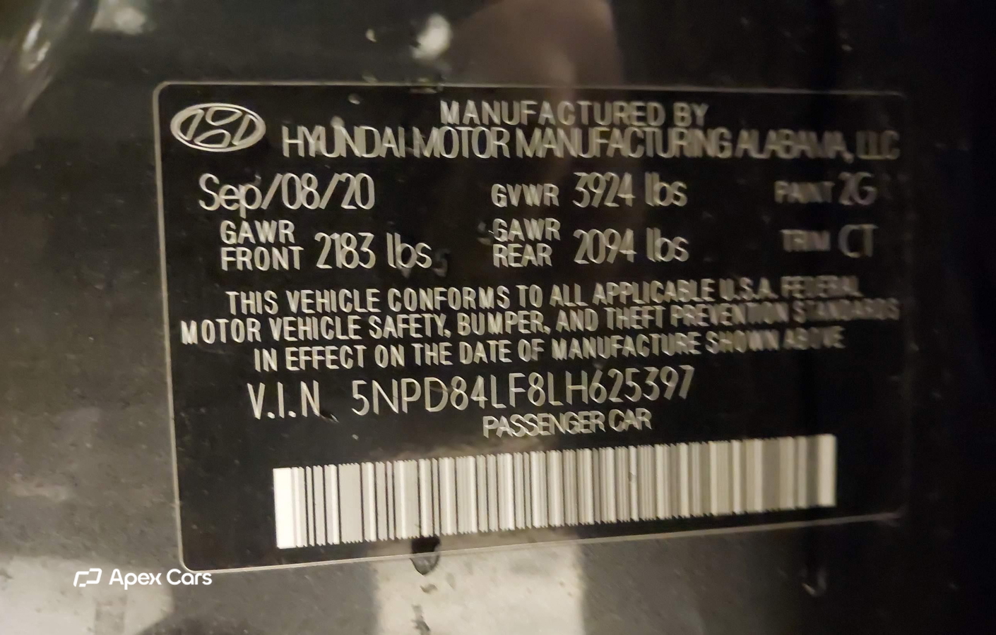 Hyundai Elantra 2020