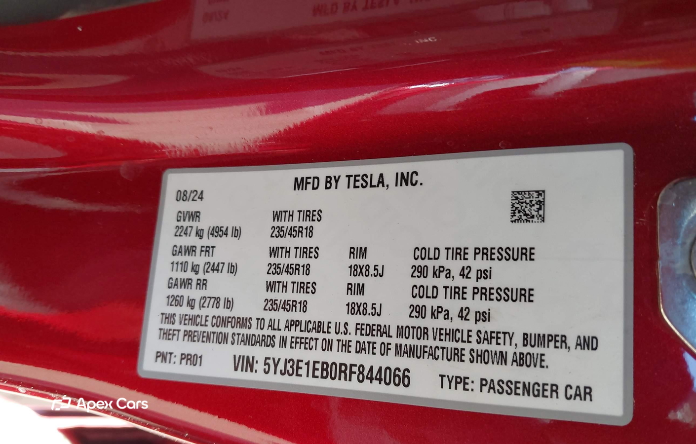 Tesla Model 3 2024
