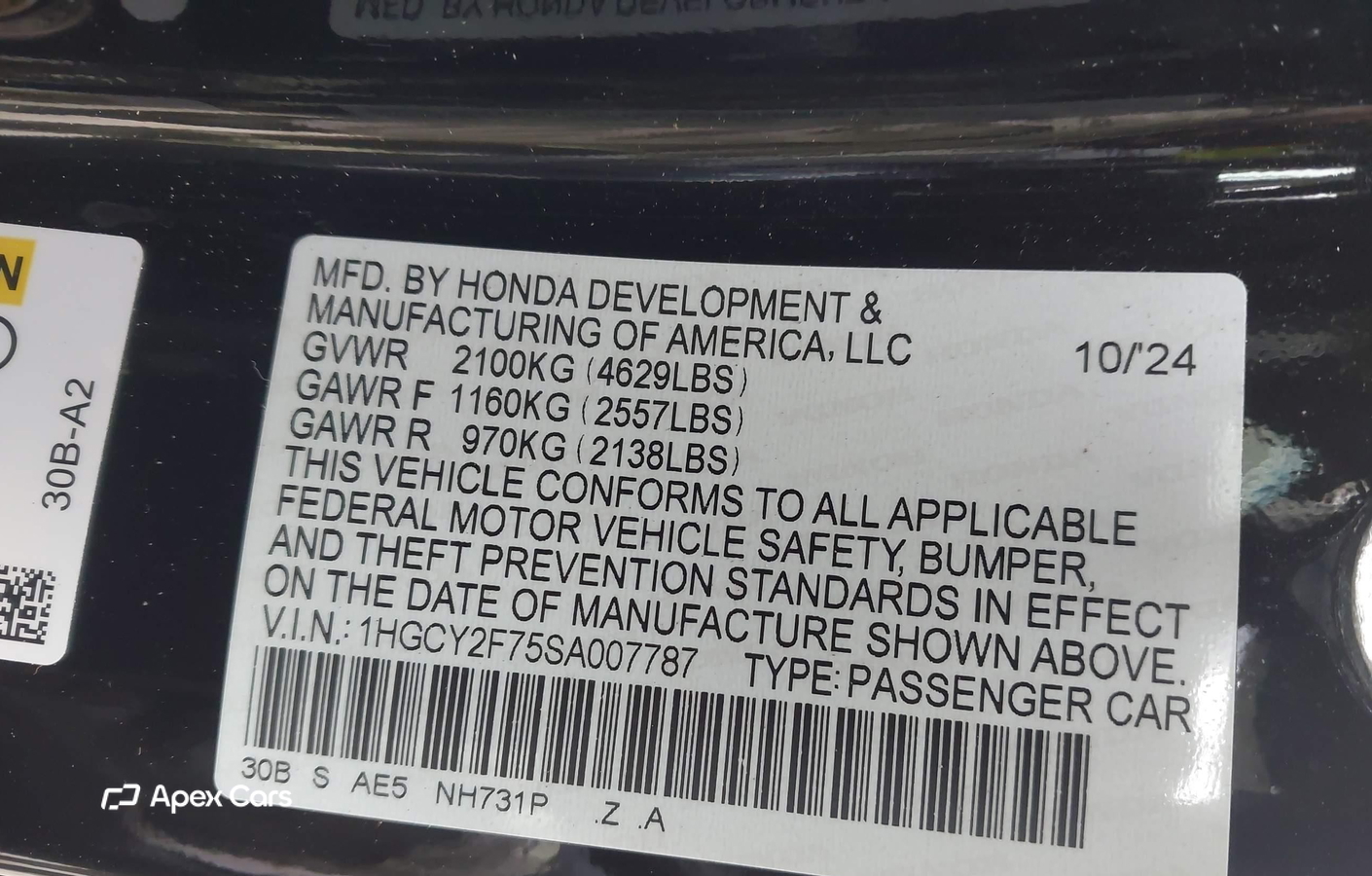 Honda Accord 2025