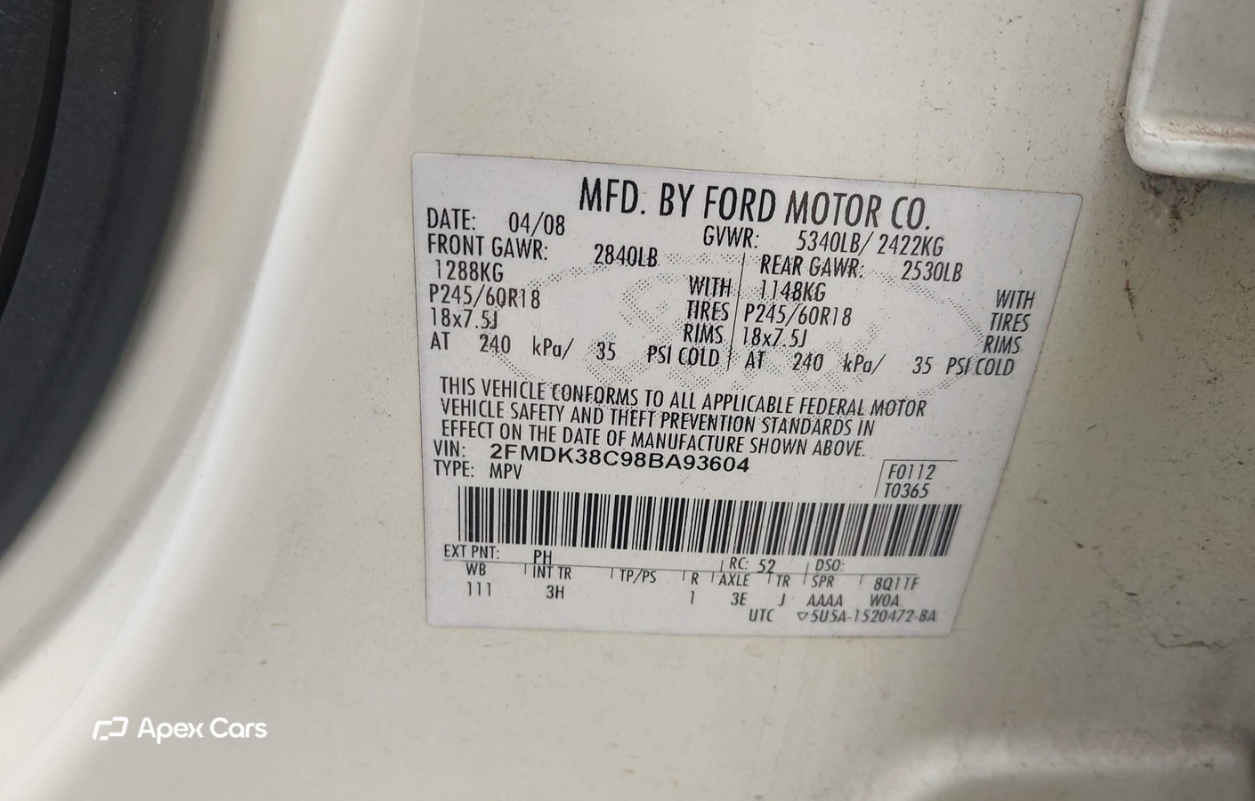 Ford Edge 2008