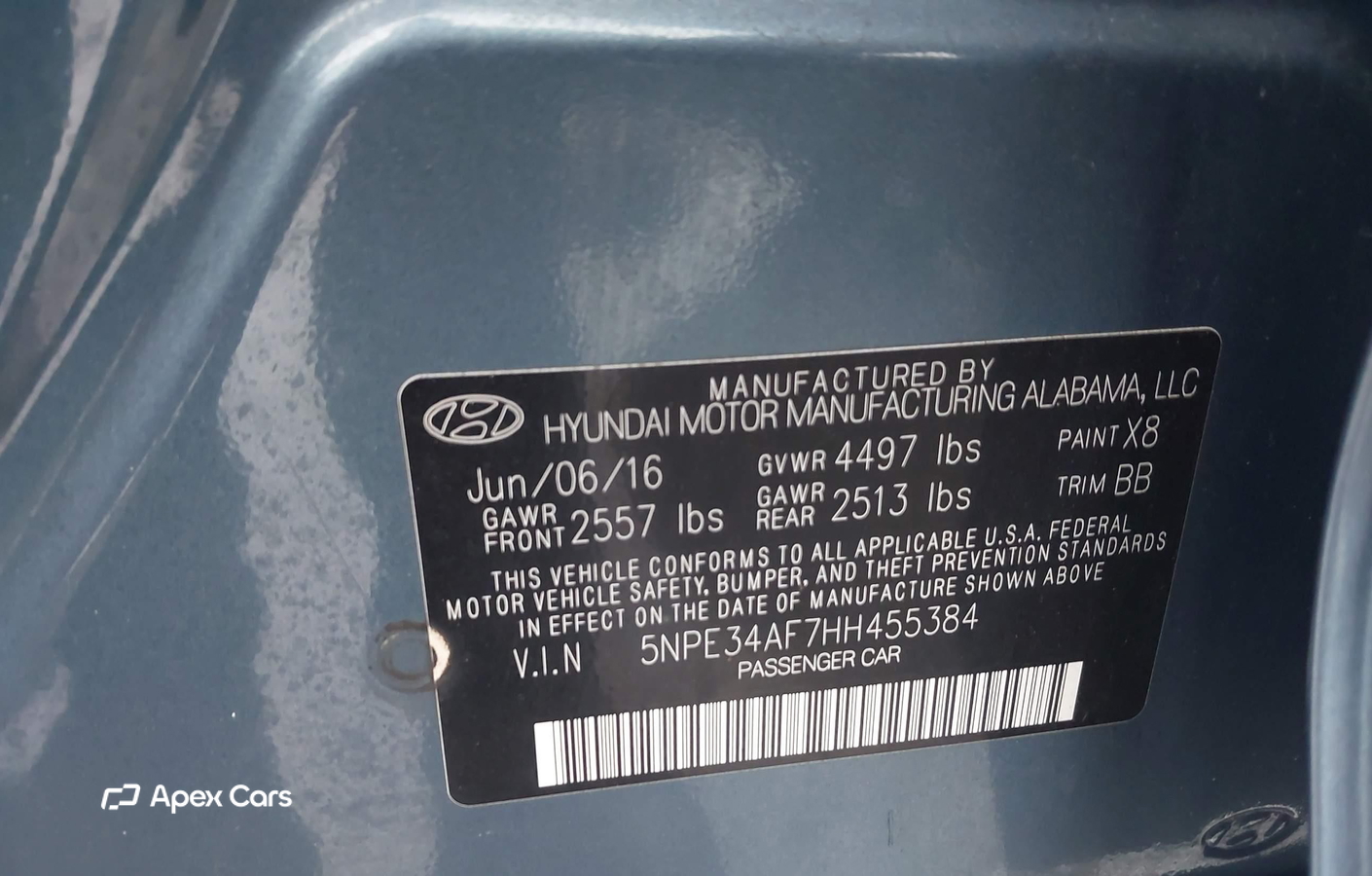 Hyundai Sonata 2017