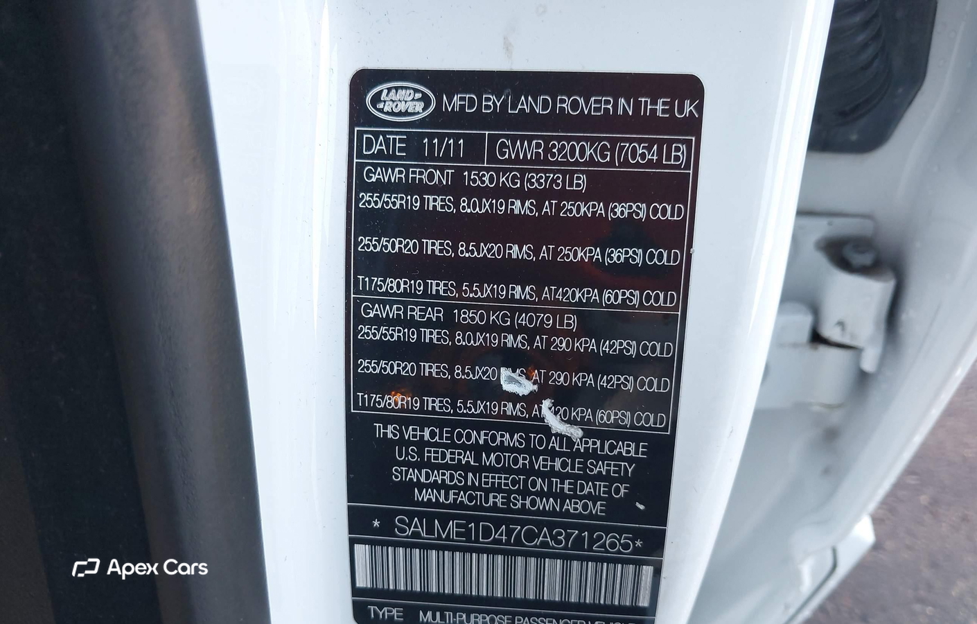 Land Rover Range Rover 2012