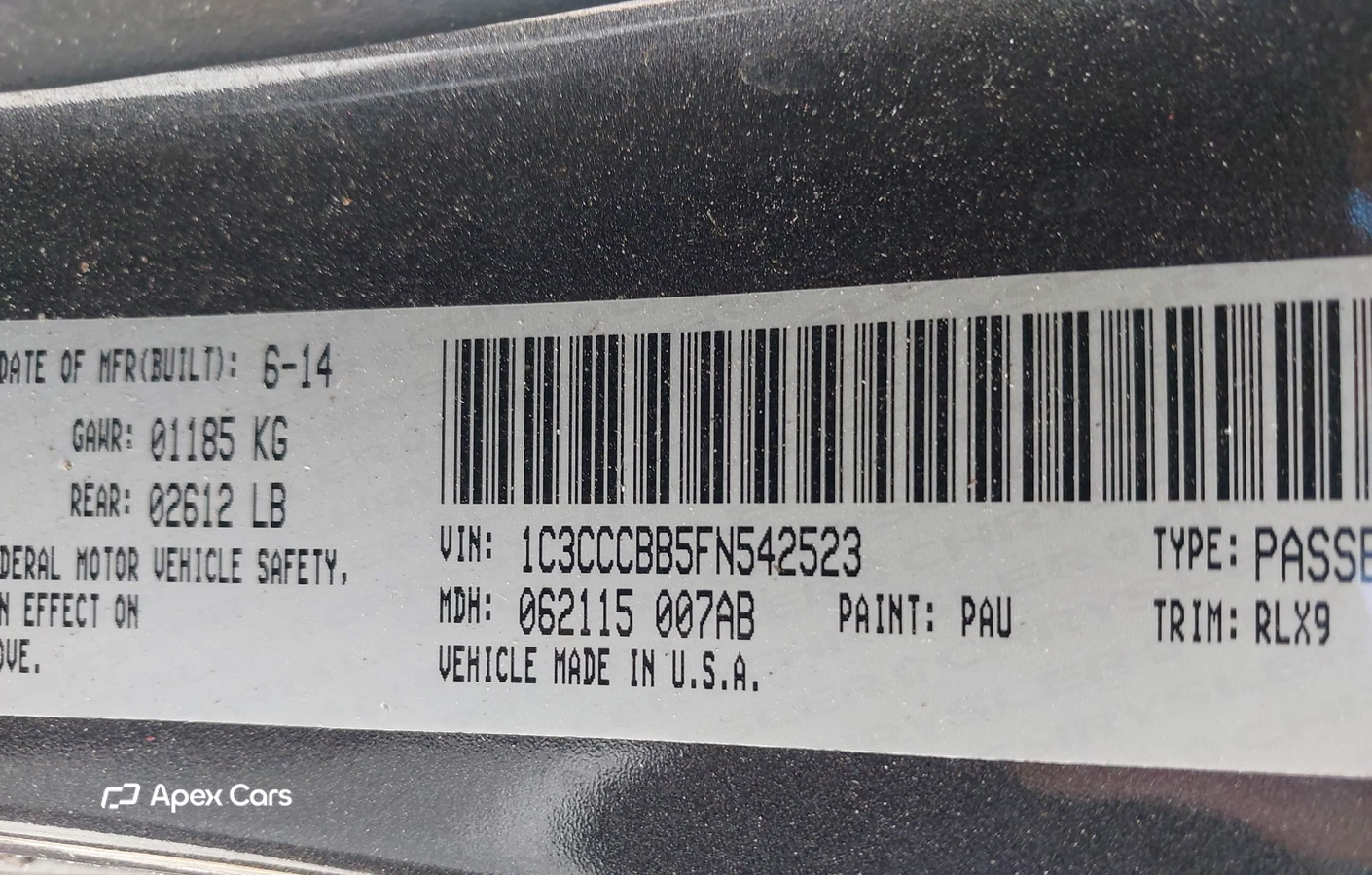 Chrysler 200 2015