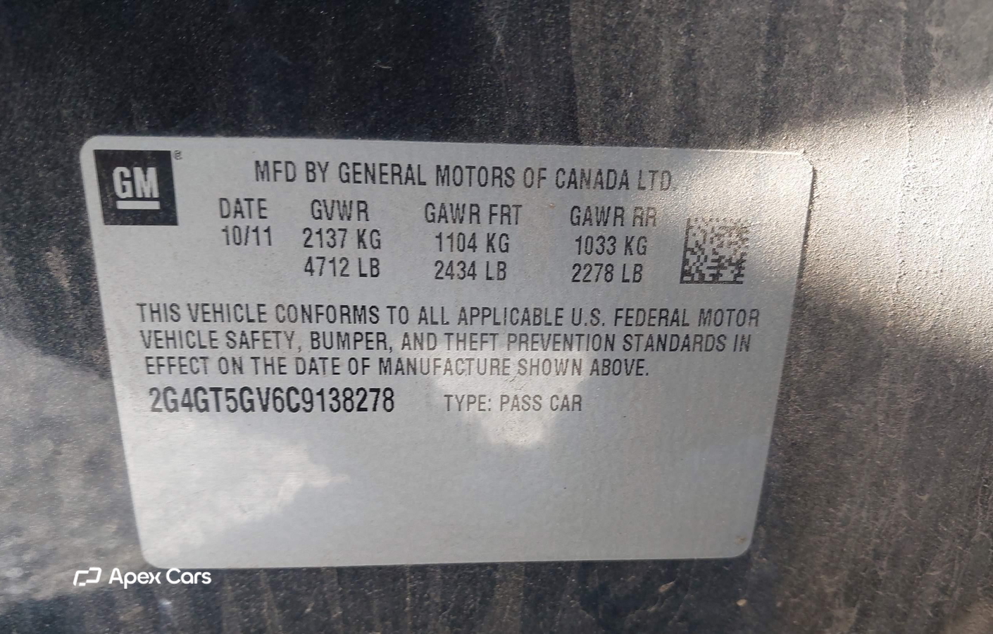 Buick Regal 2012