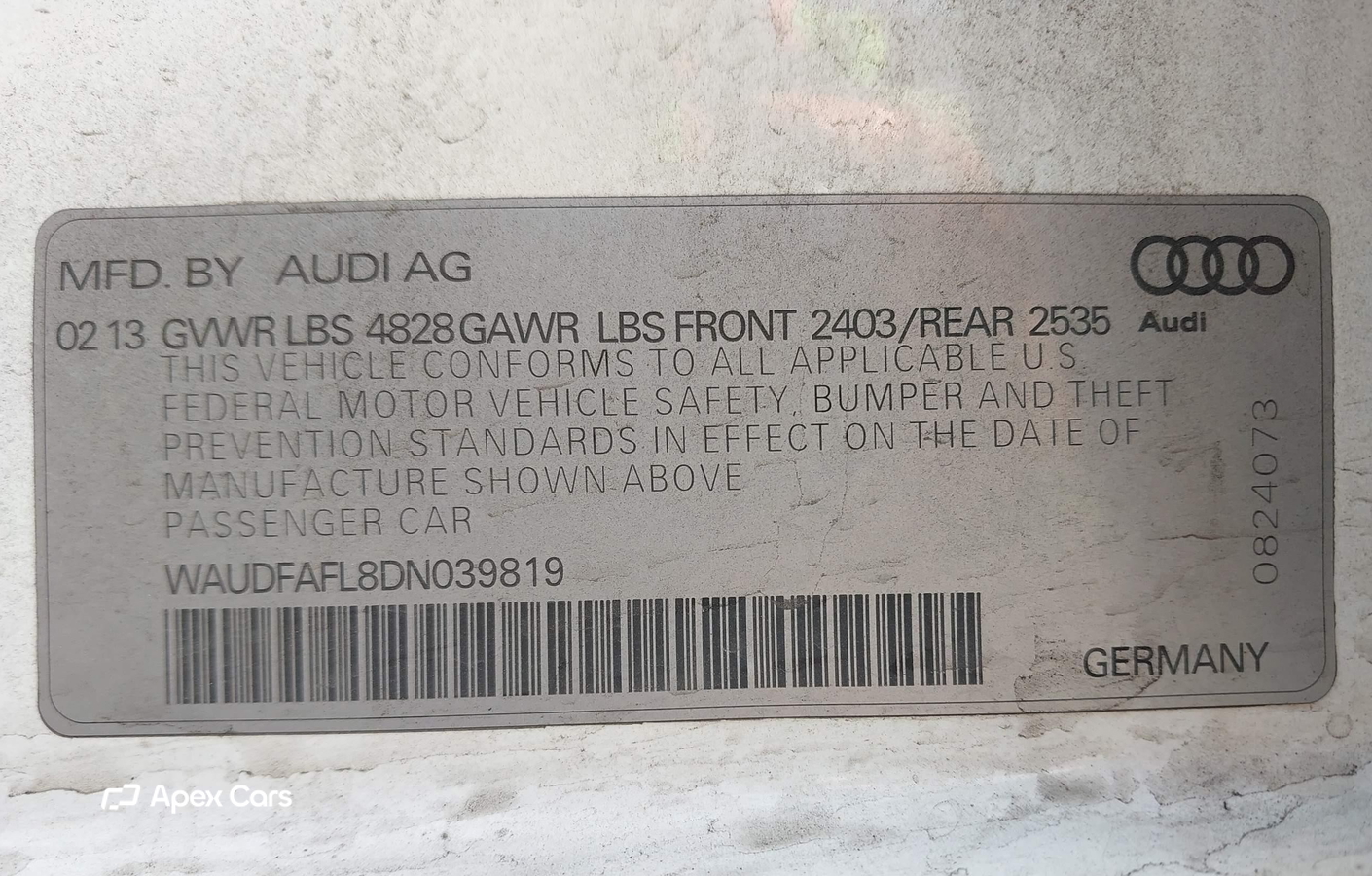 Audi A4 2013