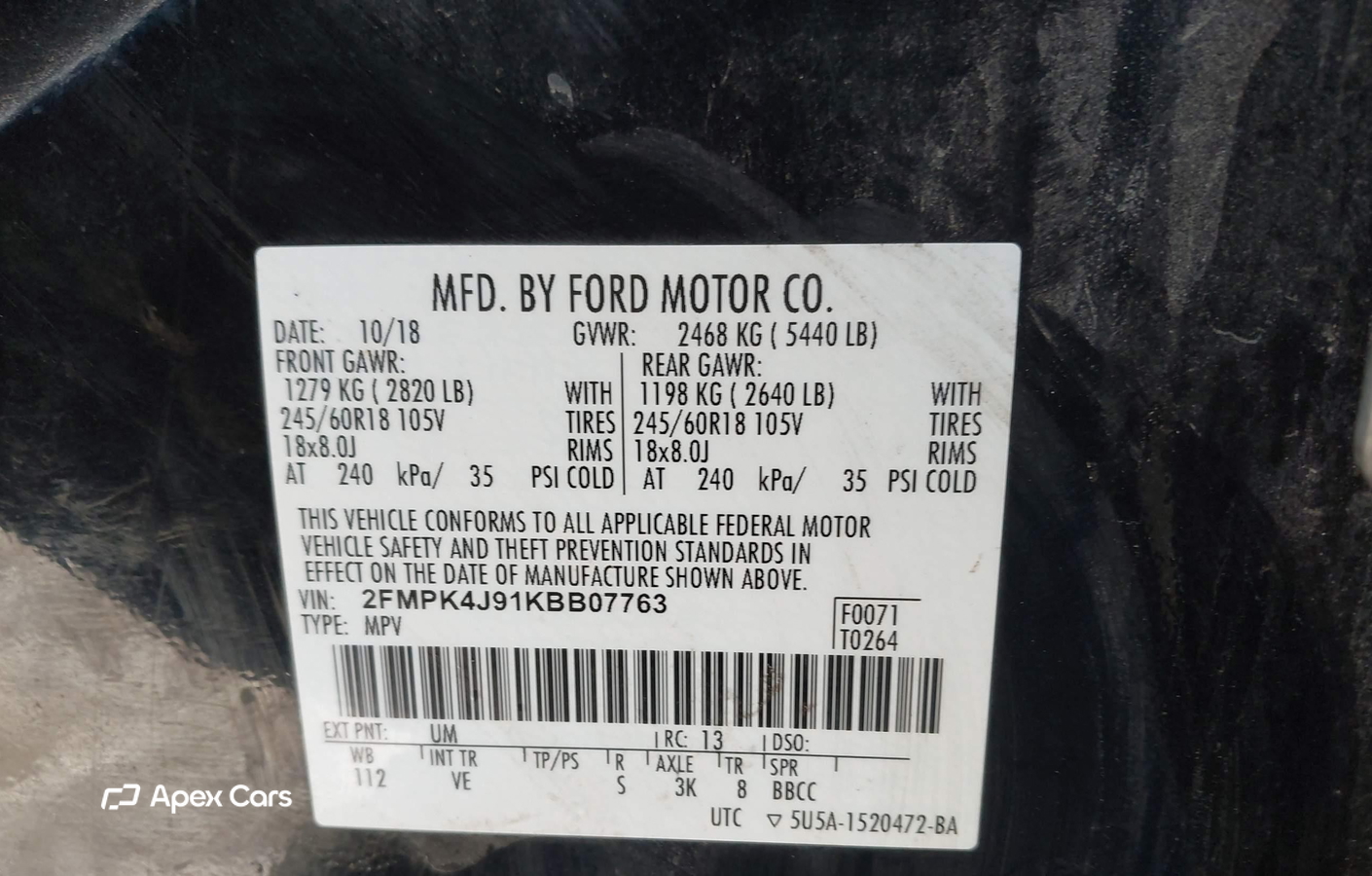 Ford Edge 2019