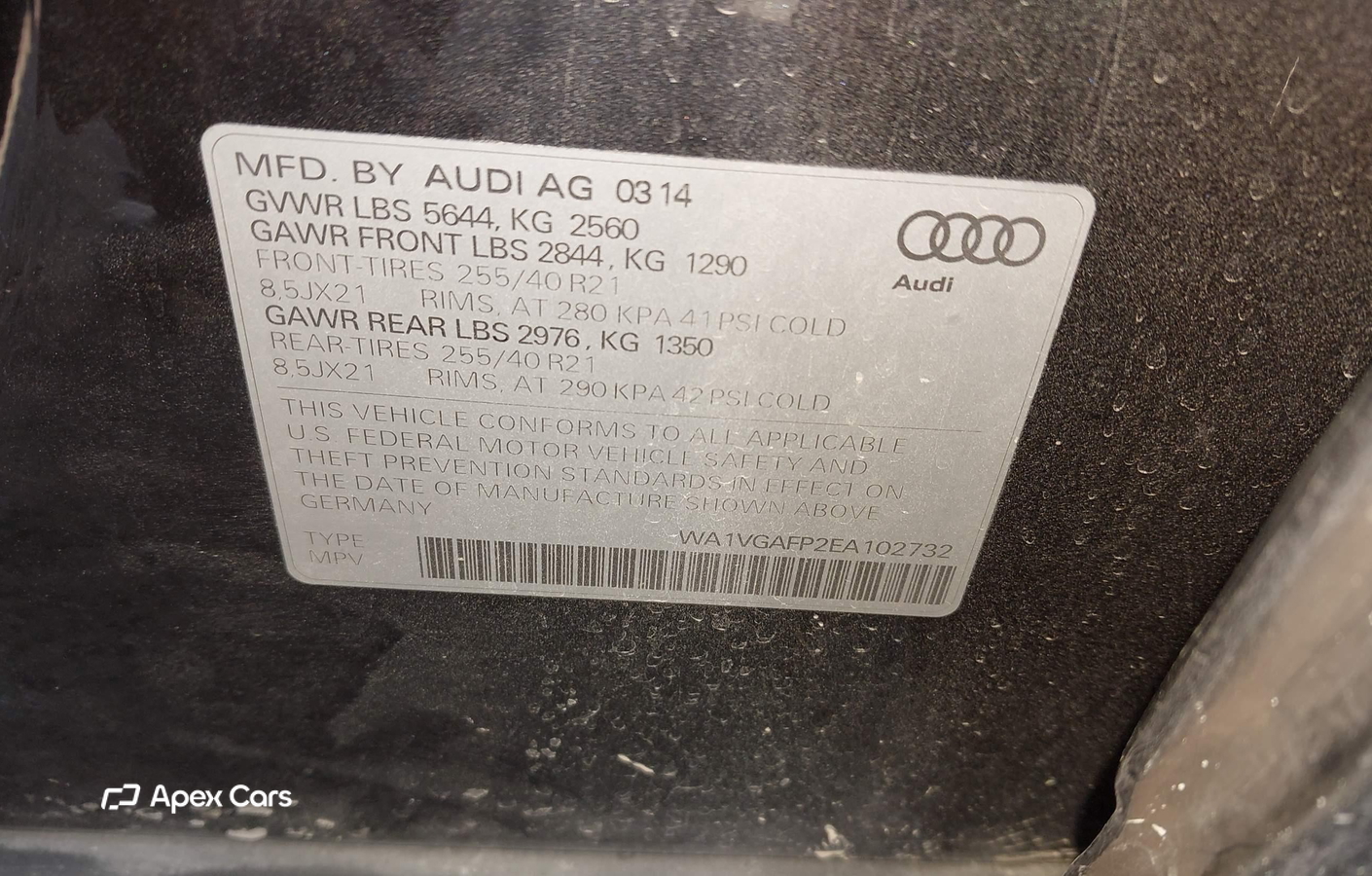 Audi SQ5 2014