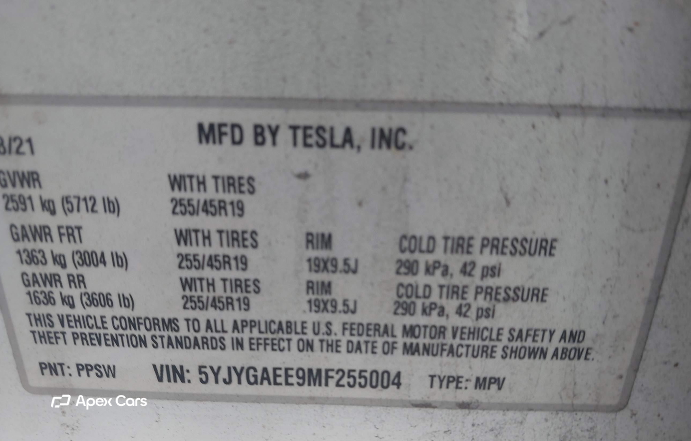 Tesla Model Y 2021