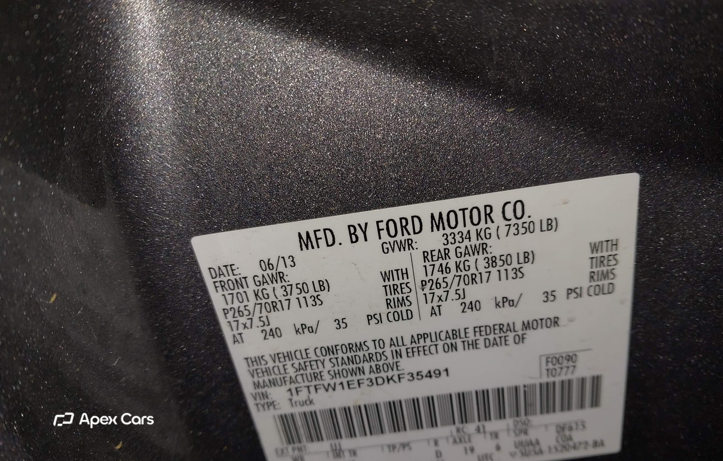 Ford F-150 2013
