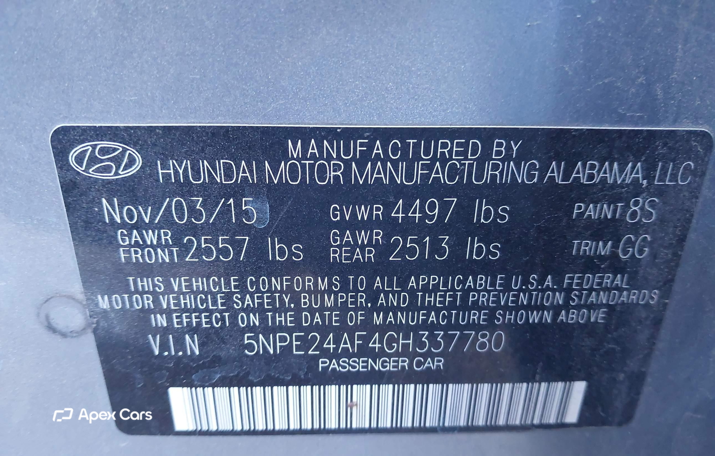 Hyundai Sonata 2016