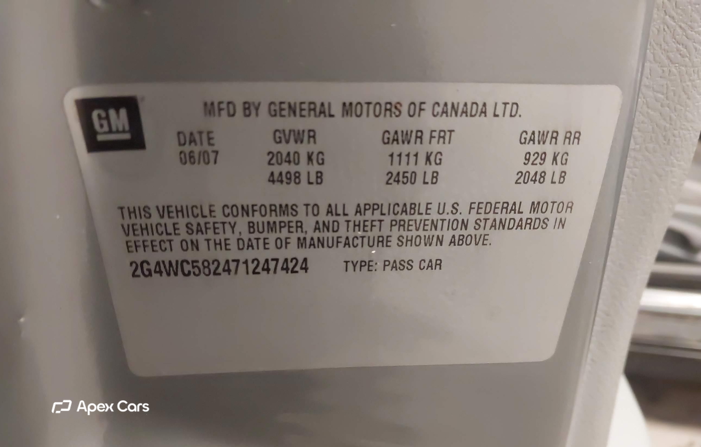 Buick LaCrosse 2007