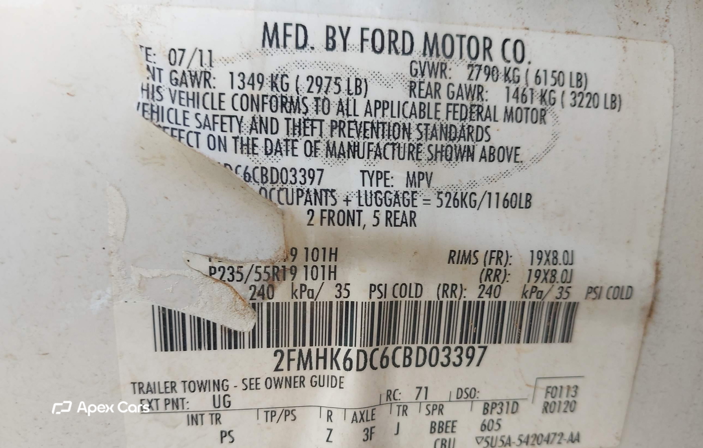 Ford Flex 2012