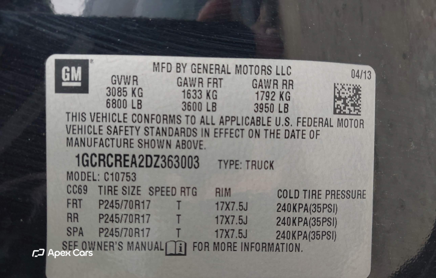 Chevrolet Silverado 2013