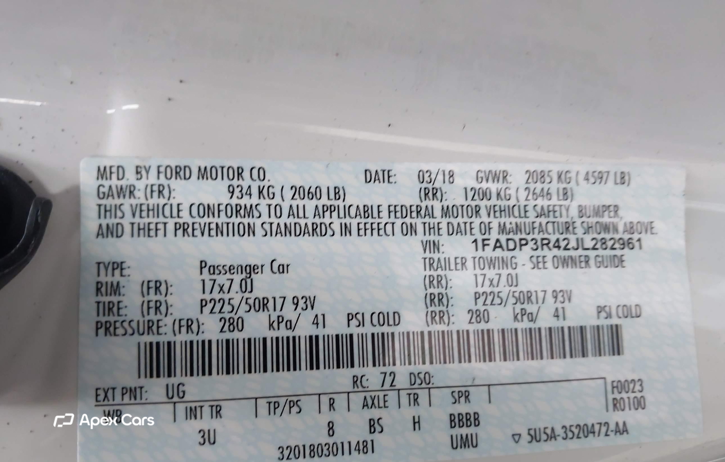 Ford Focus 2018