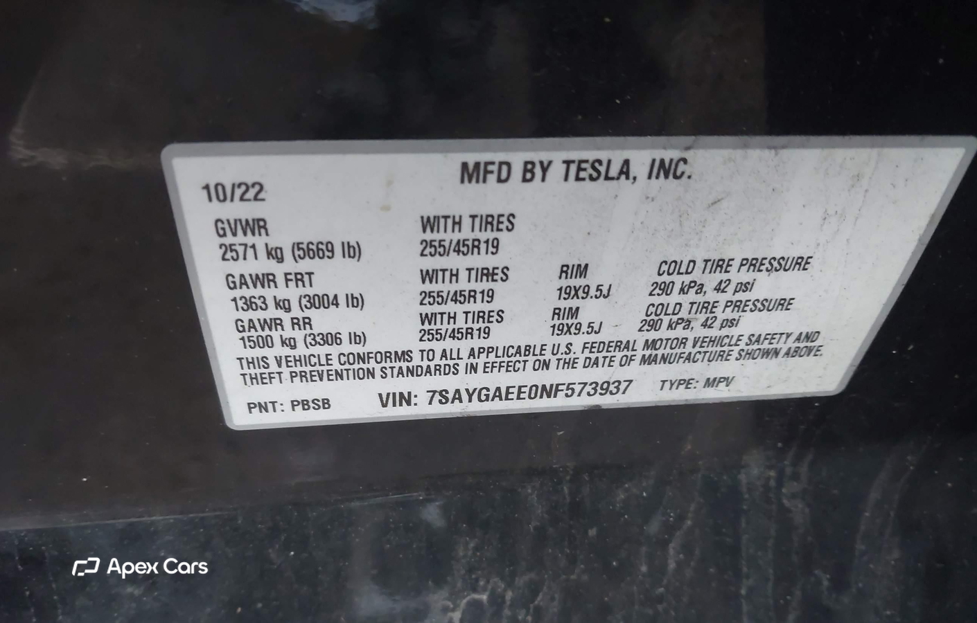 Tesla Model Y 2022