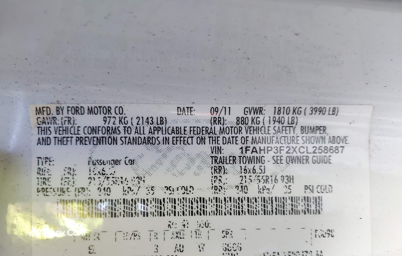 Ford Focus 2012