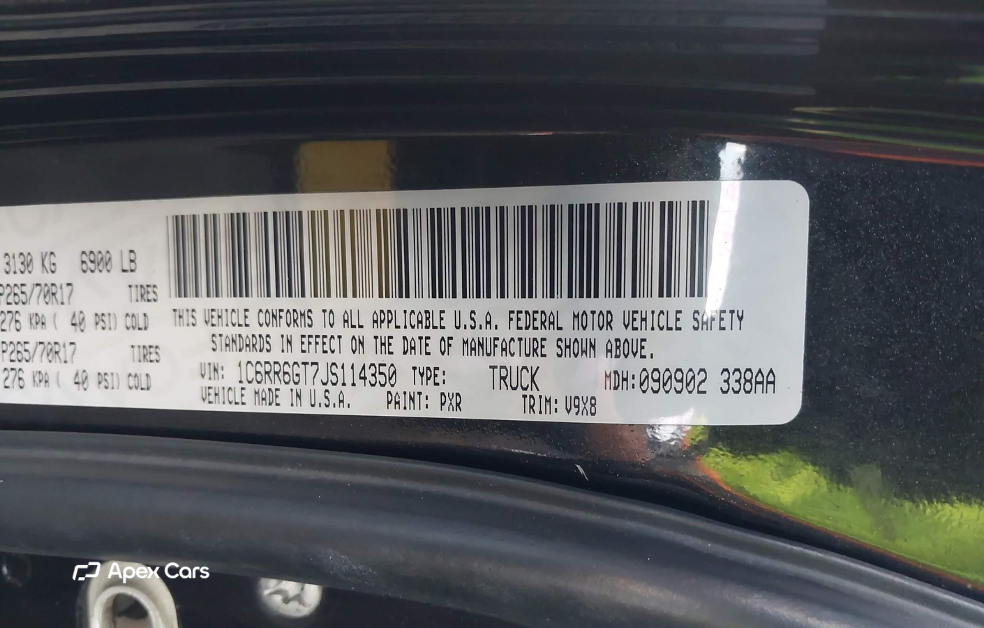 RAM 1500 2018