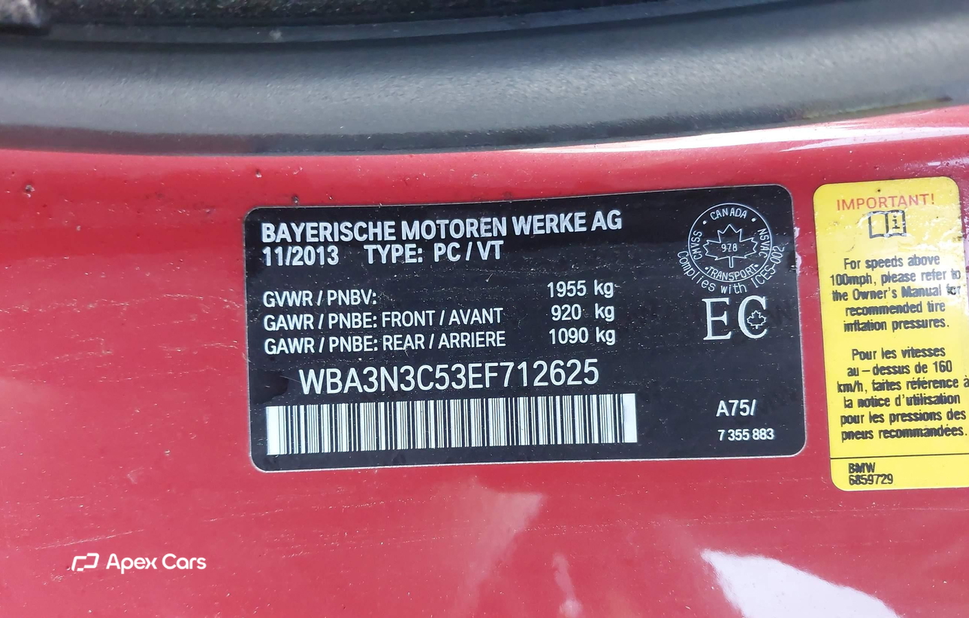 BMW Series 4 2014
