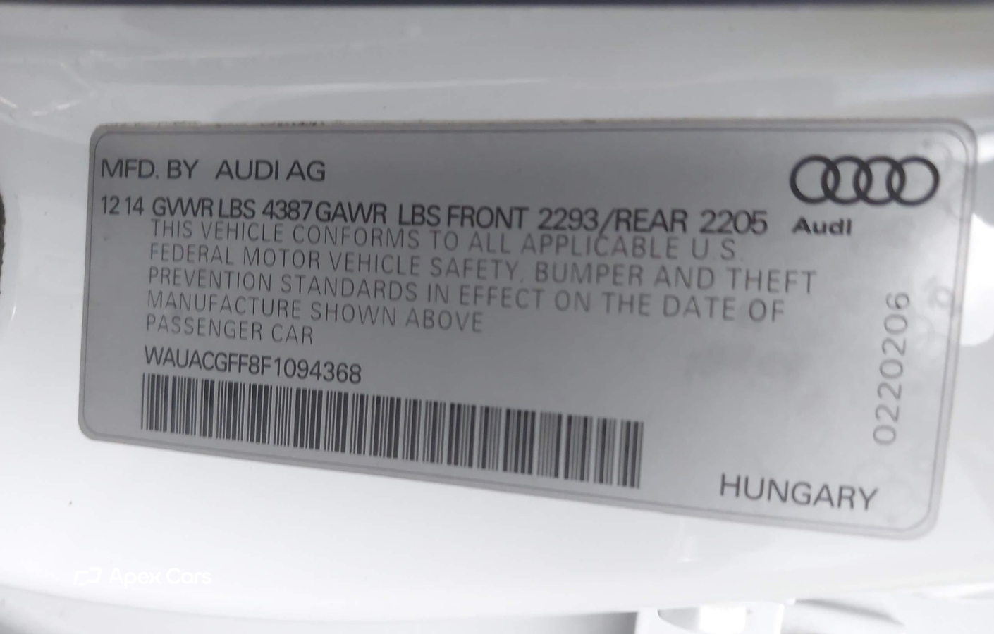 Audi A3 2015