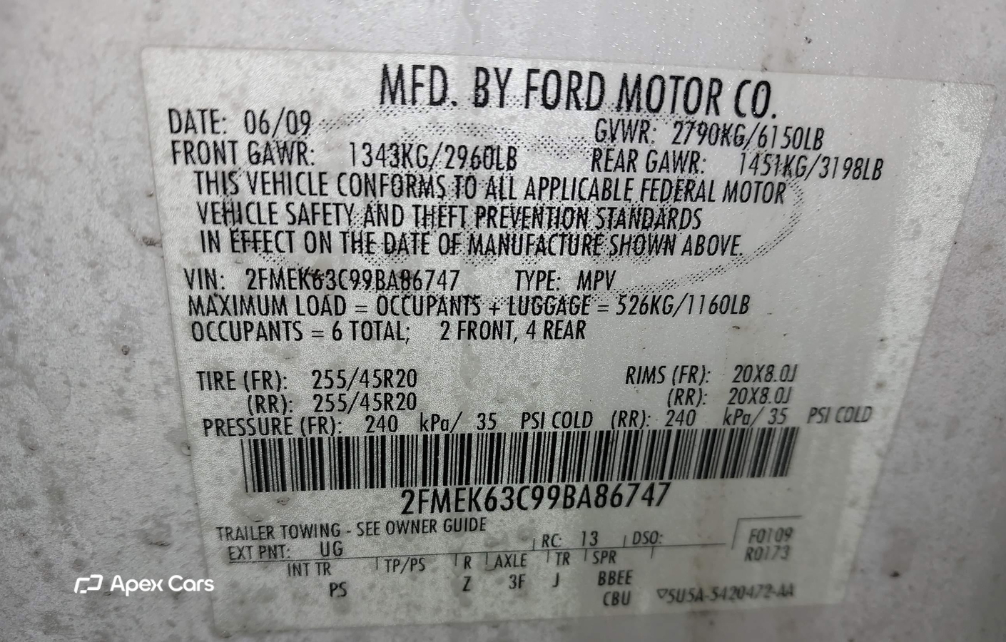 Ford Flex 2009