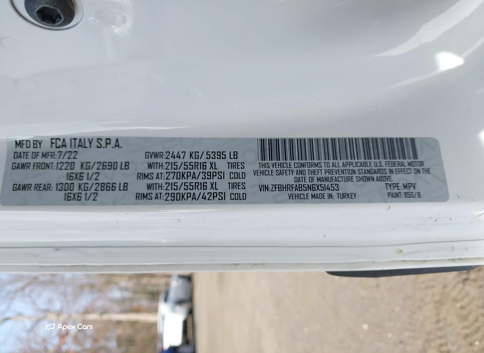 RAM ProMaster City 2022