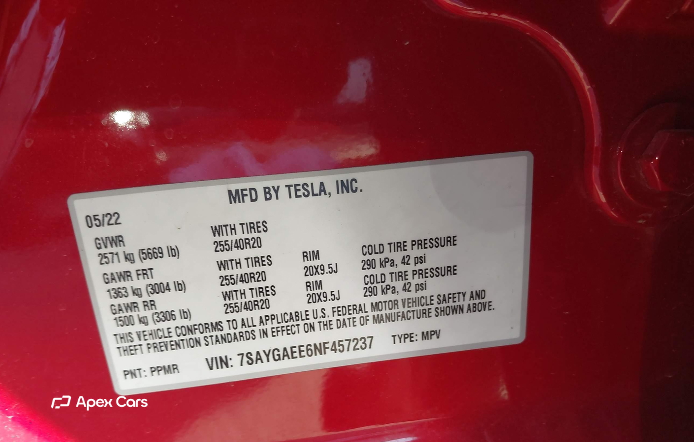 Tesla Model Y 2022