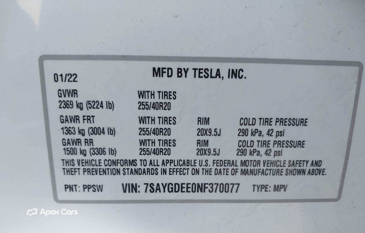 Tesla Model Y 2022