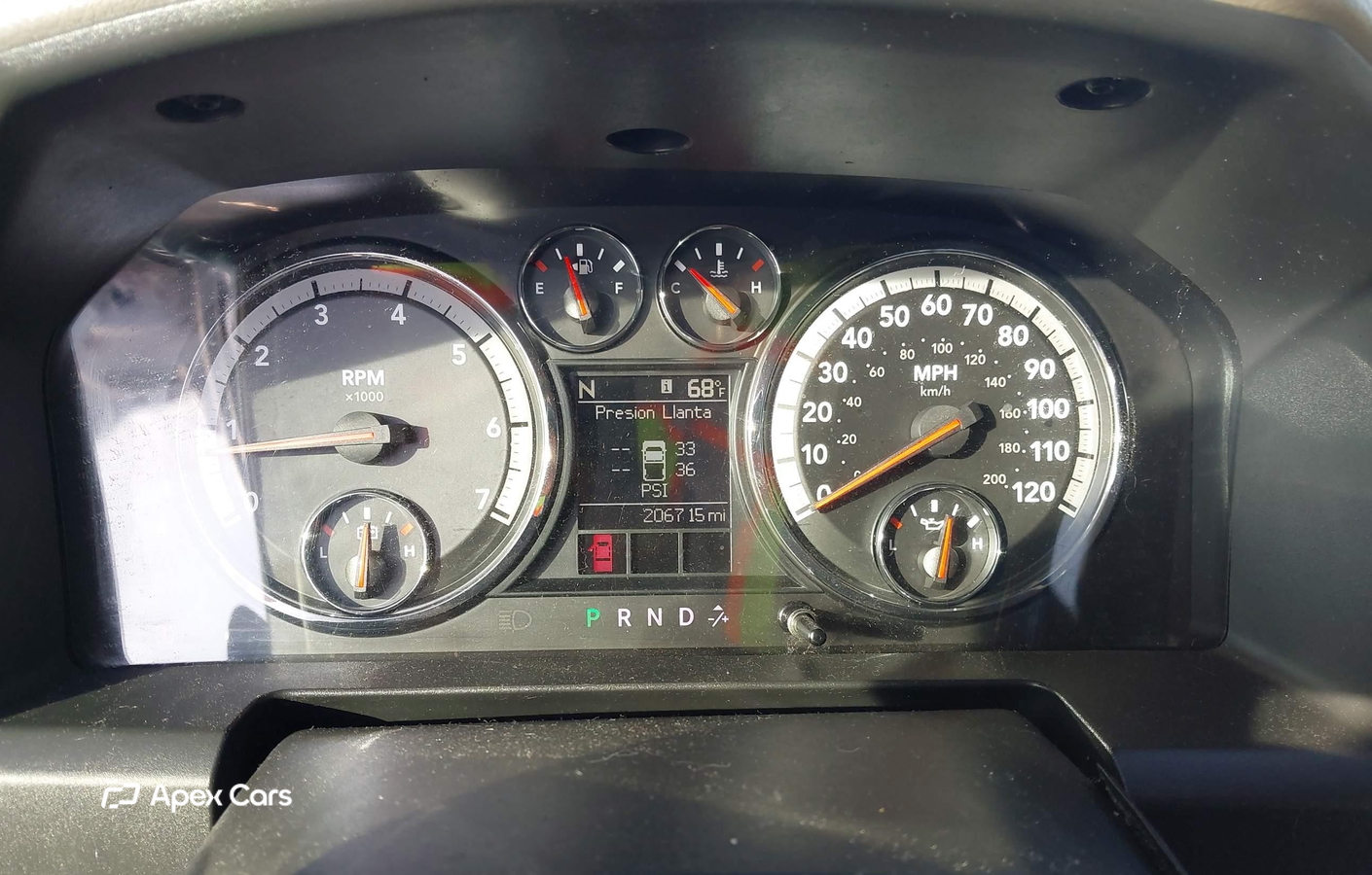 RAM 1500 2012