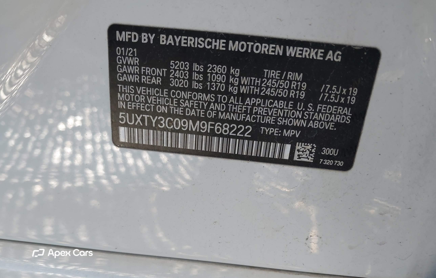 BMW X3 2021