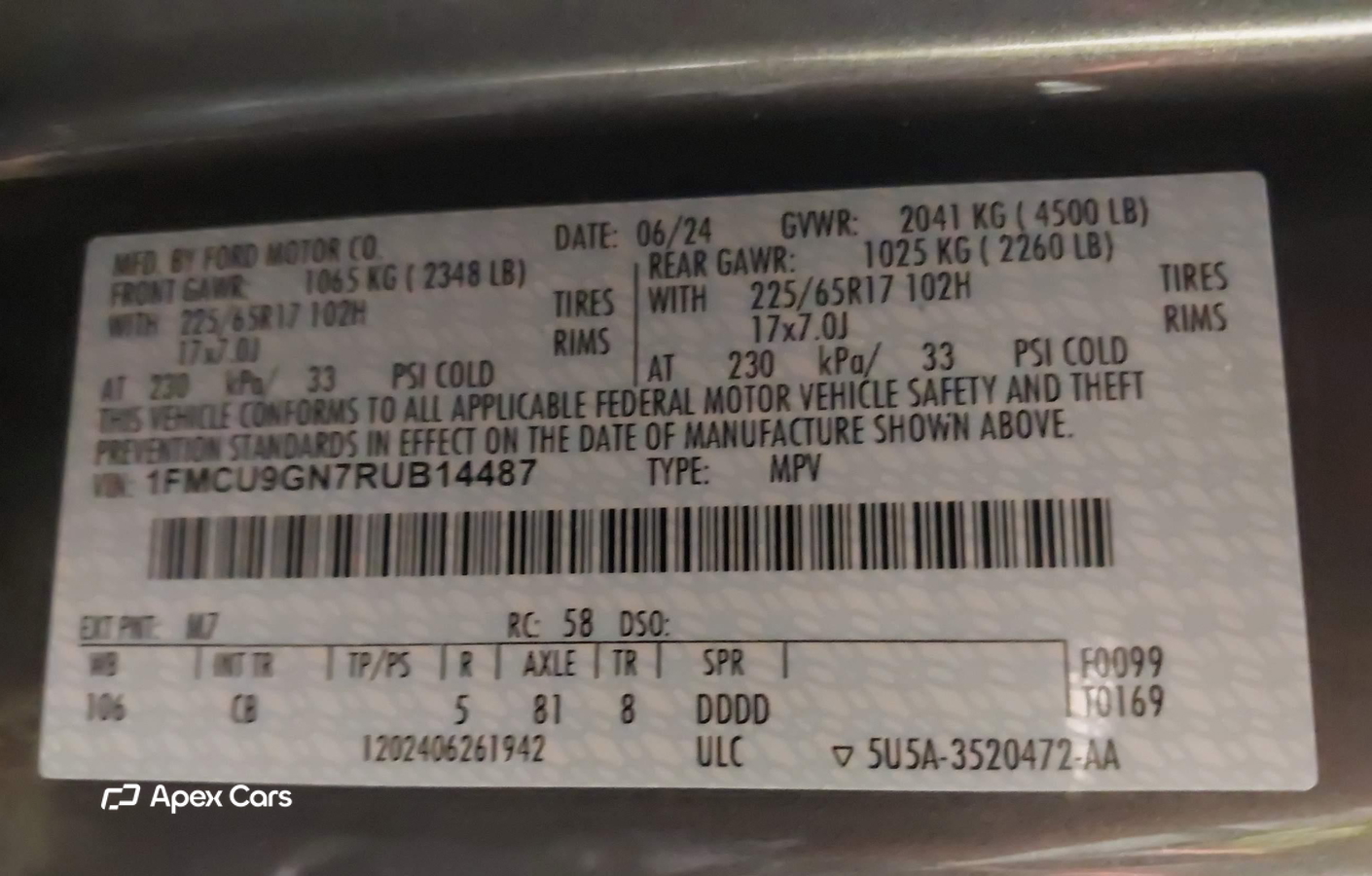 Ford Escape 2024