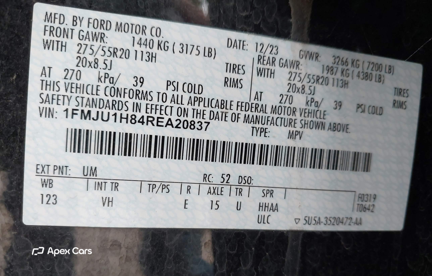 Ford Expedition 2024