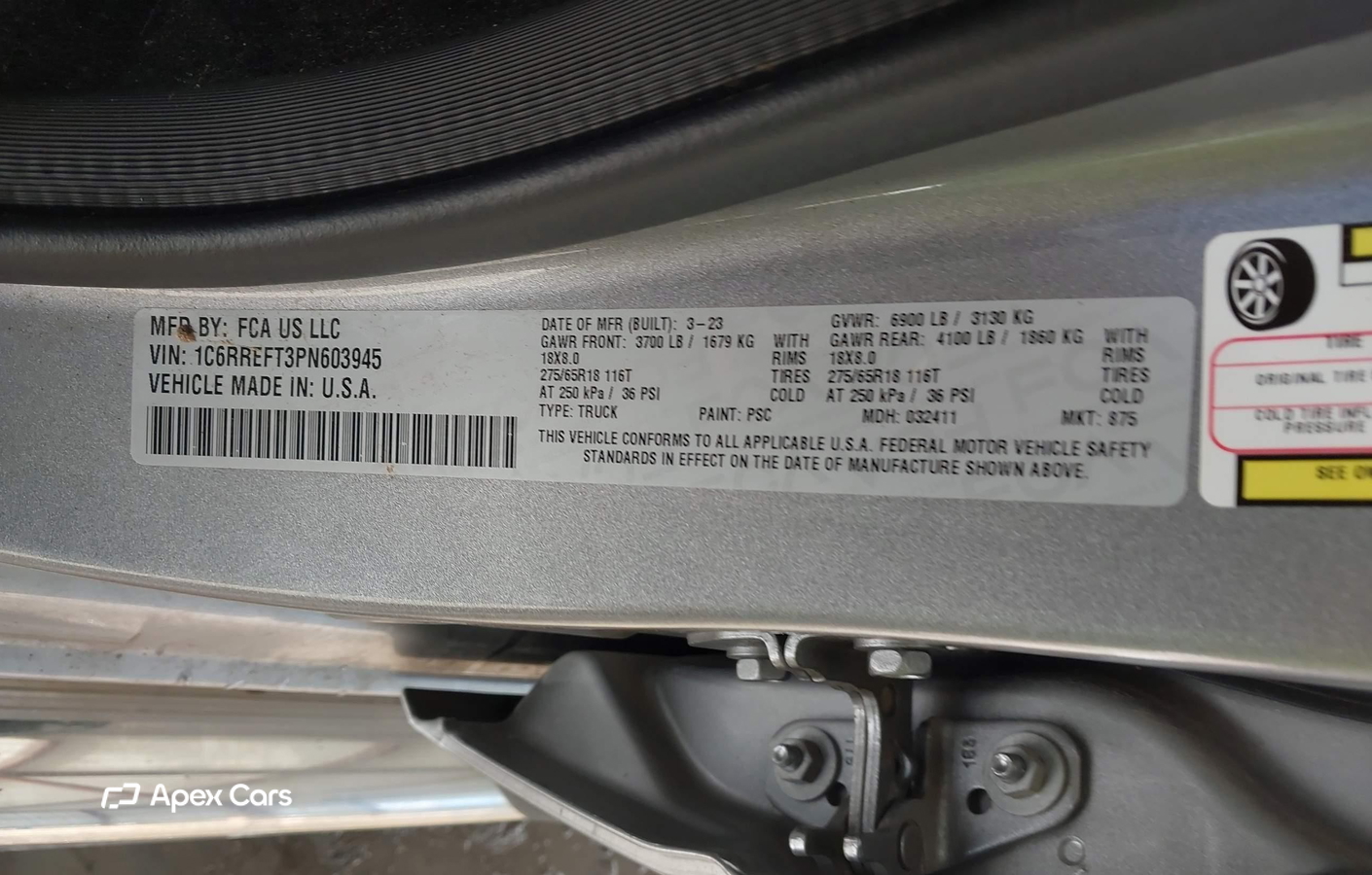 RAM 1500 2023