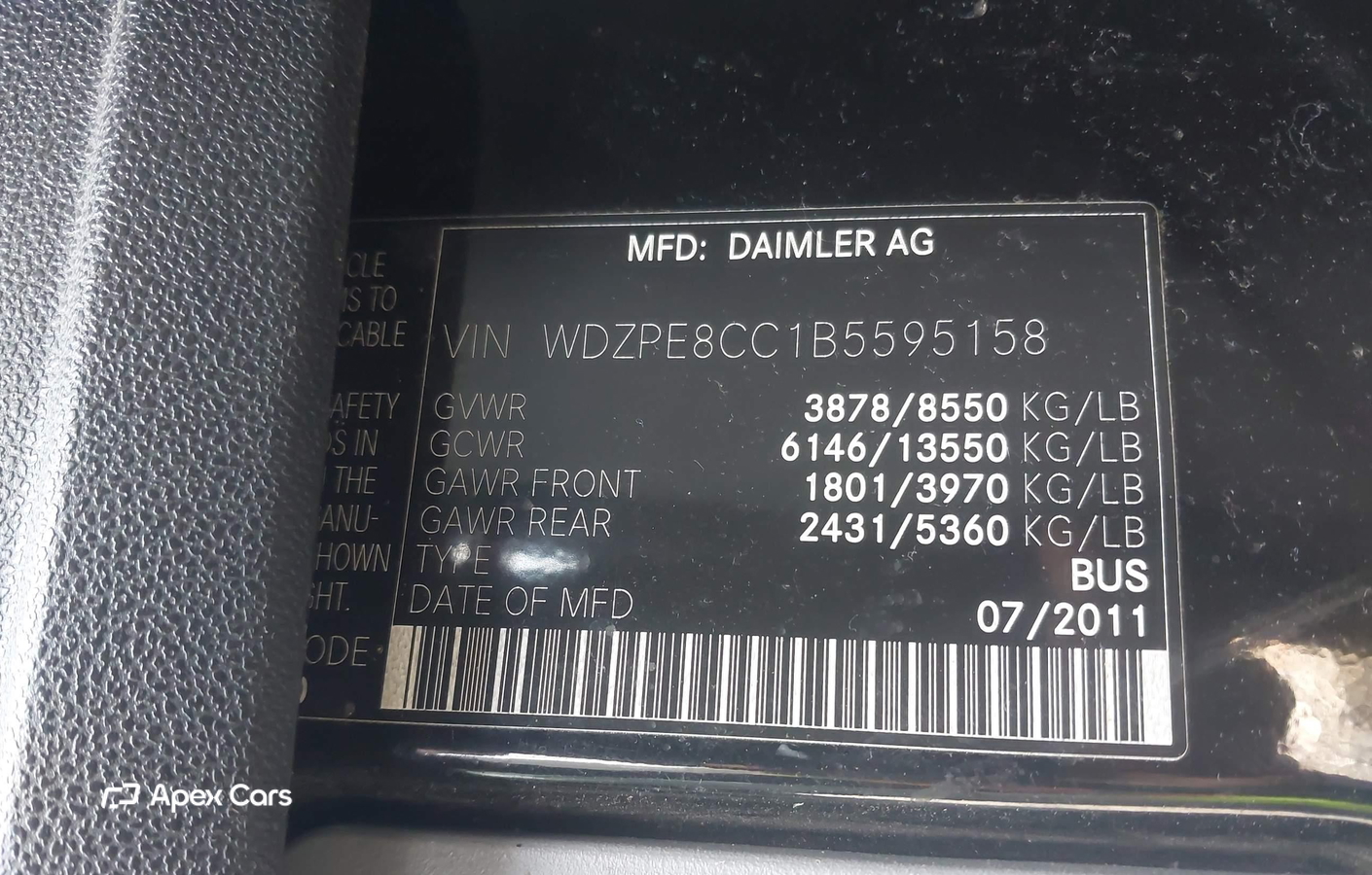 Mercedes-Benz Sprinter 2011