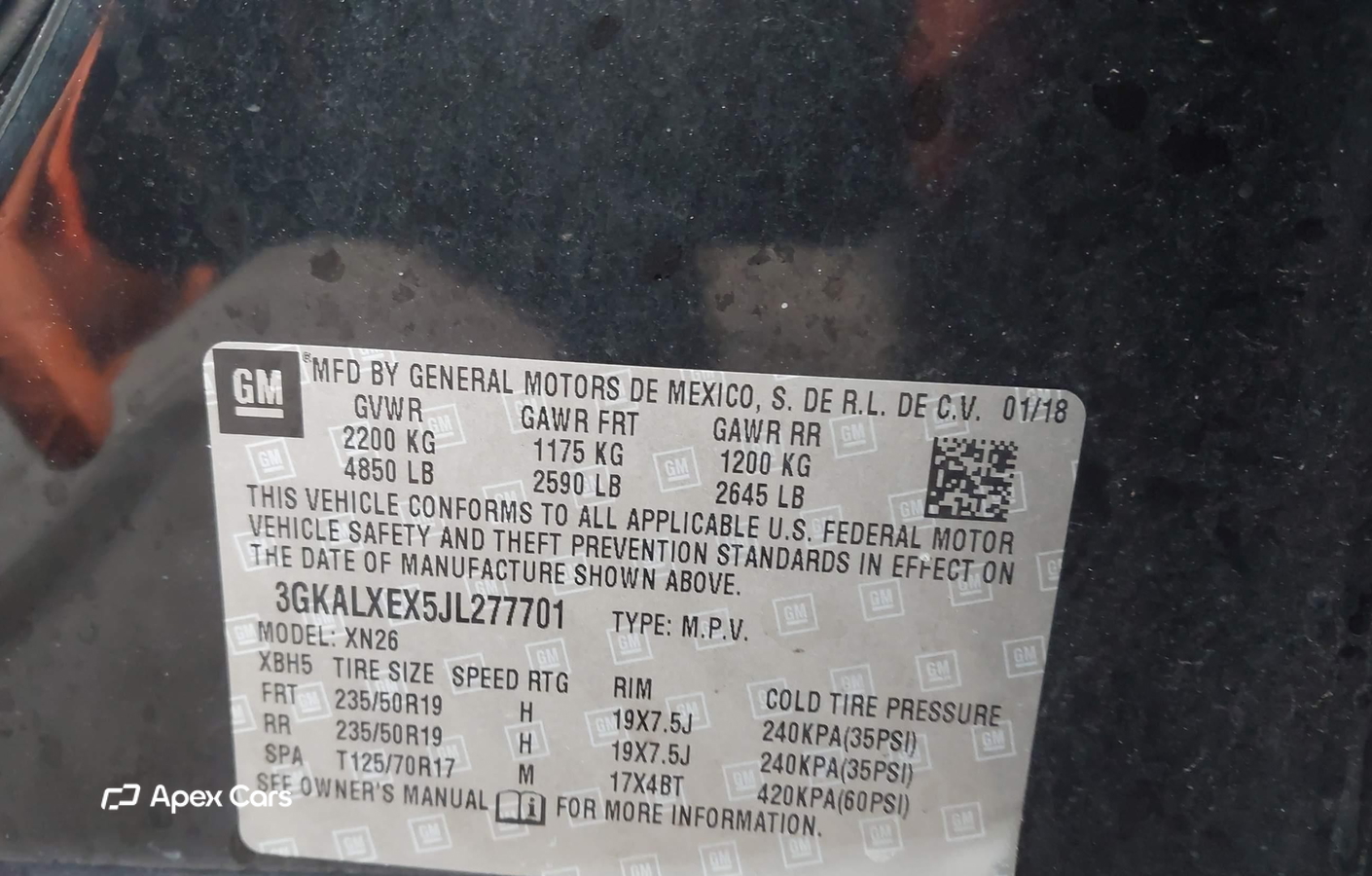 GMC Terrain 2018