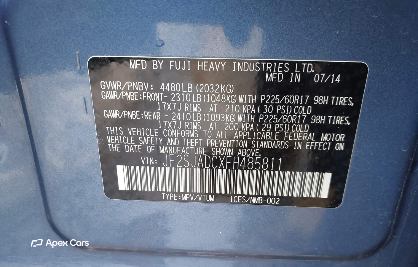 Subaru Forester 2015
