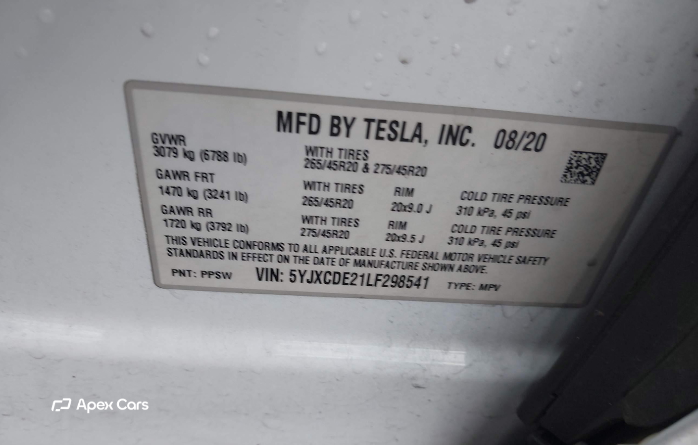 Tesla Model X 2020