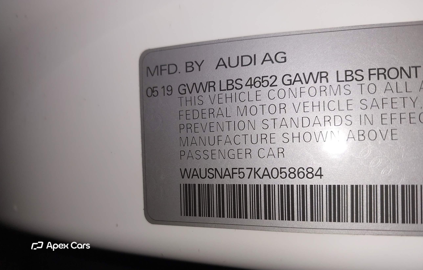 Audi A5 2019