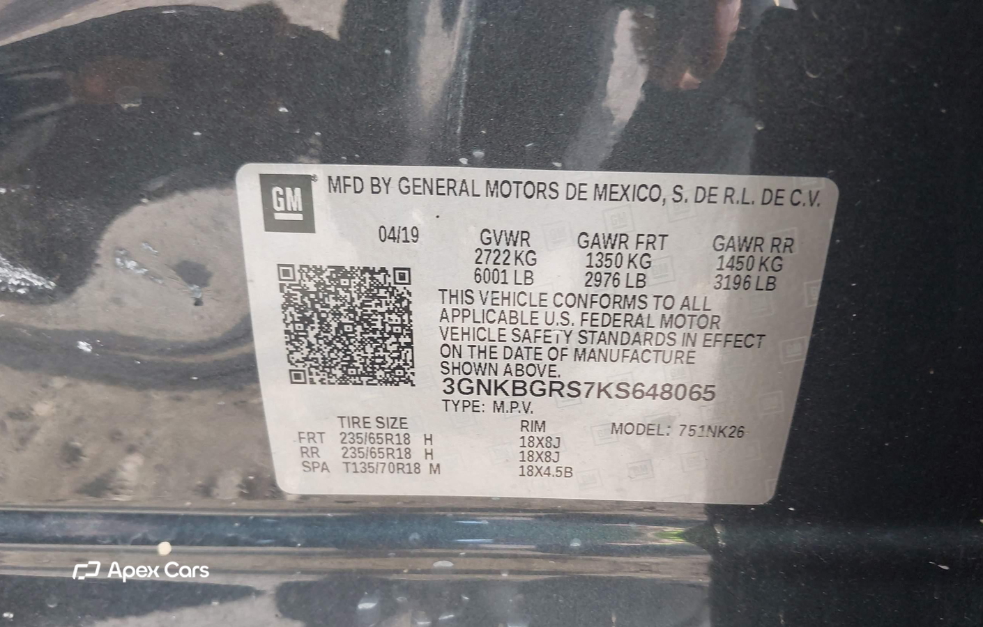 Chevrolet Blazer 2019