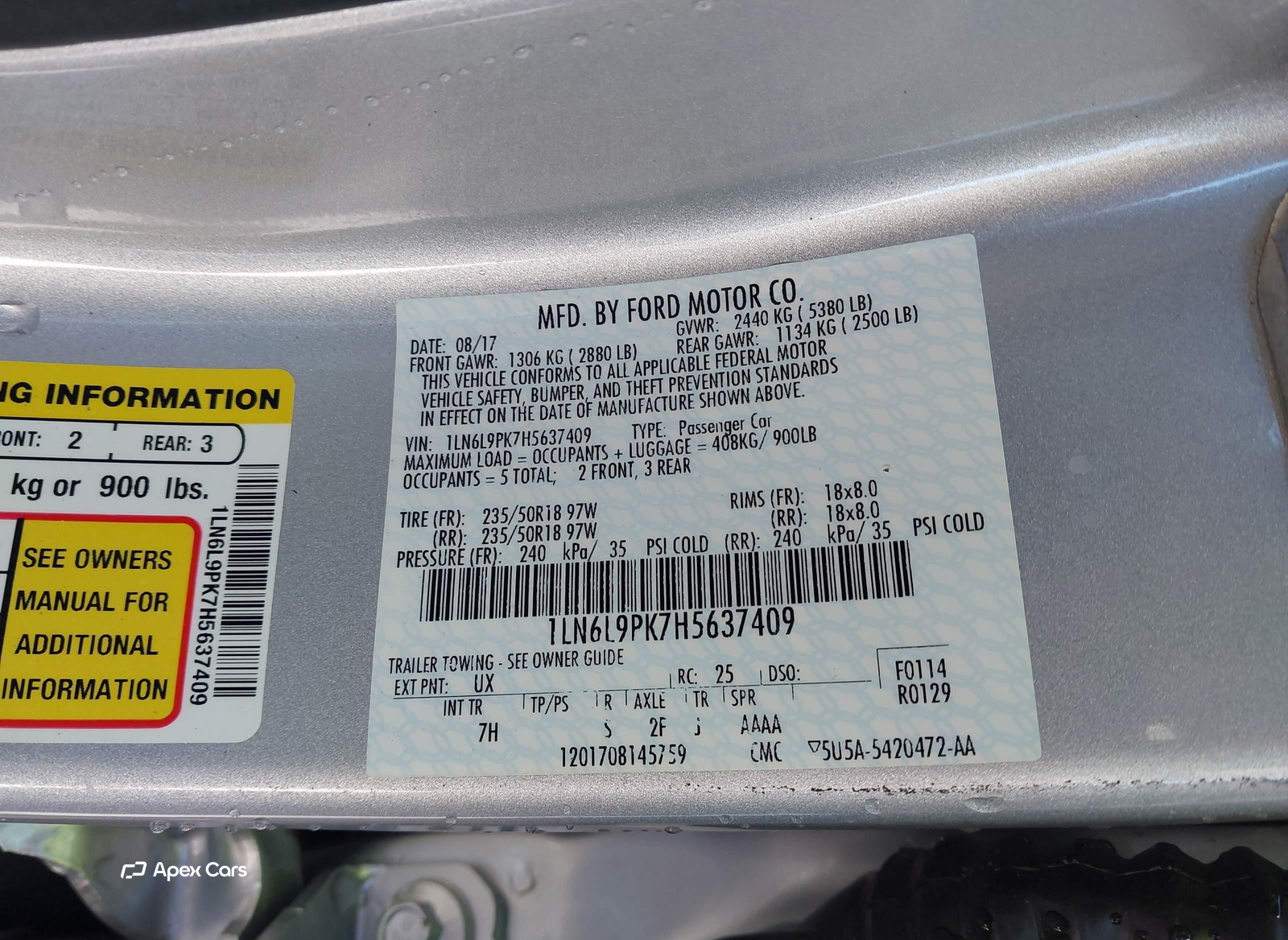 Lincoln Continental 2017