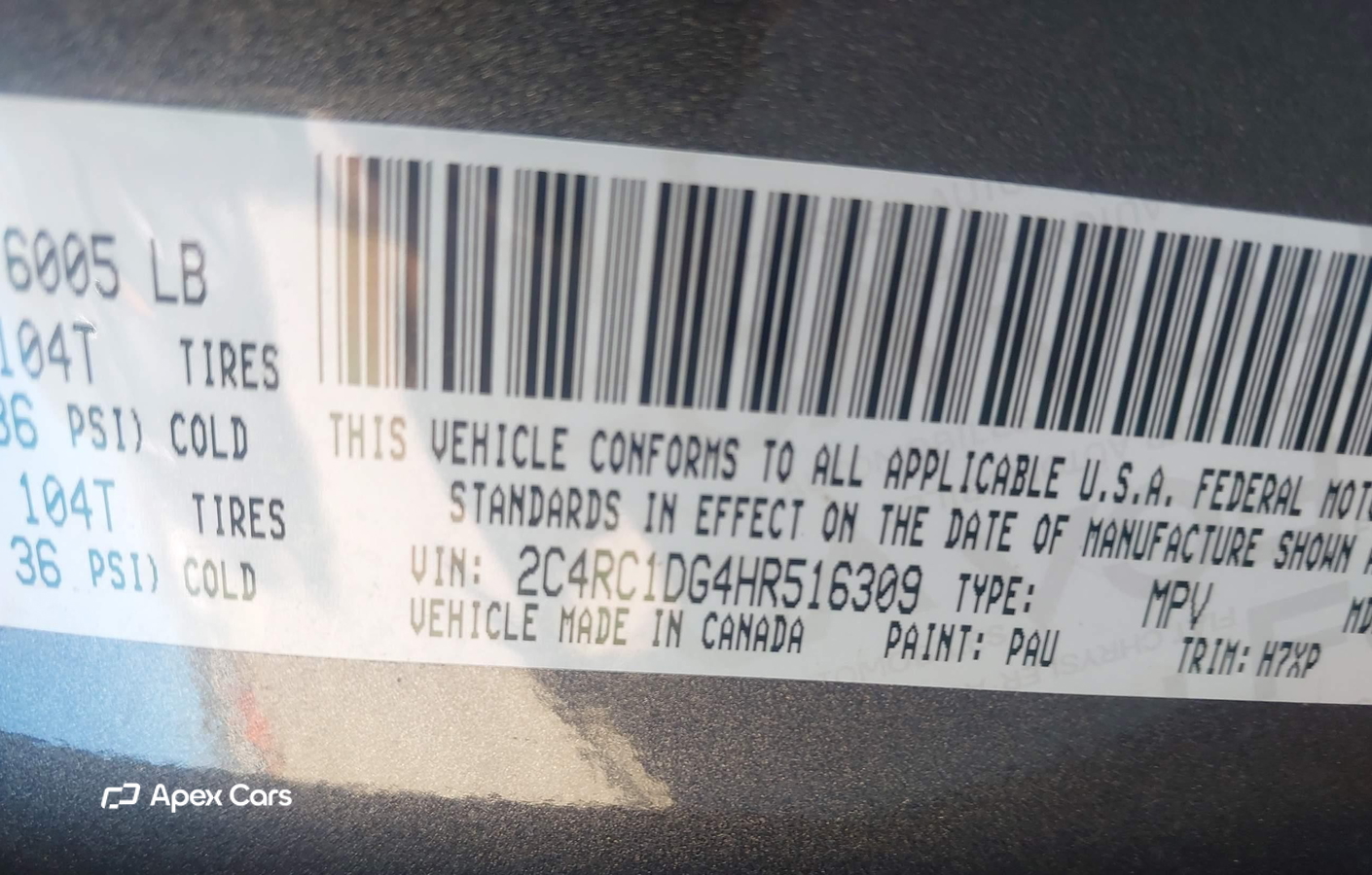 Chrysler Pacifica 2017