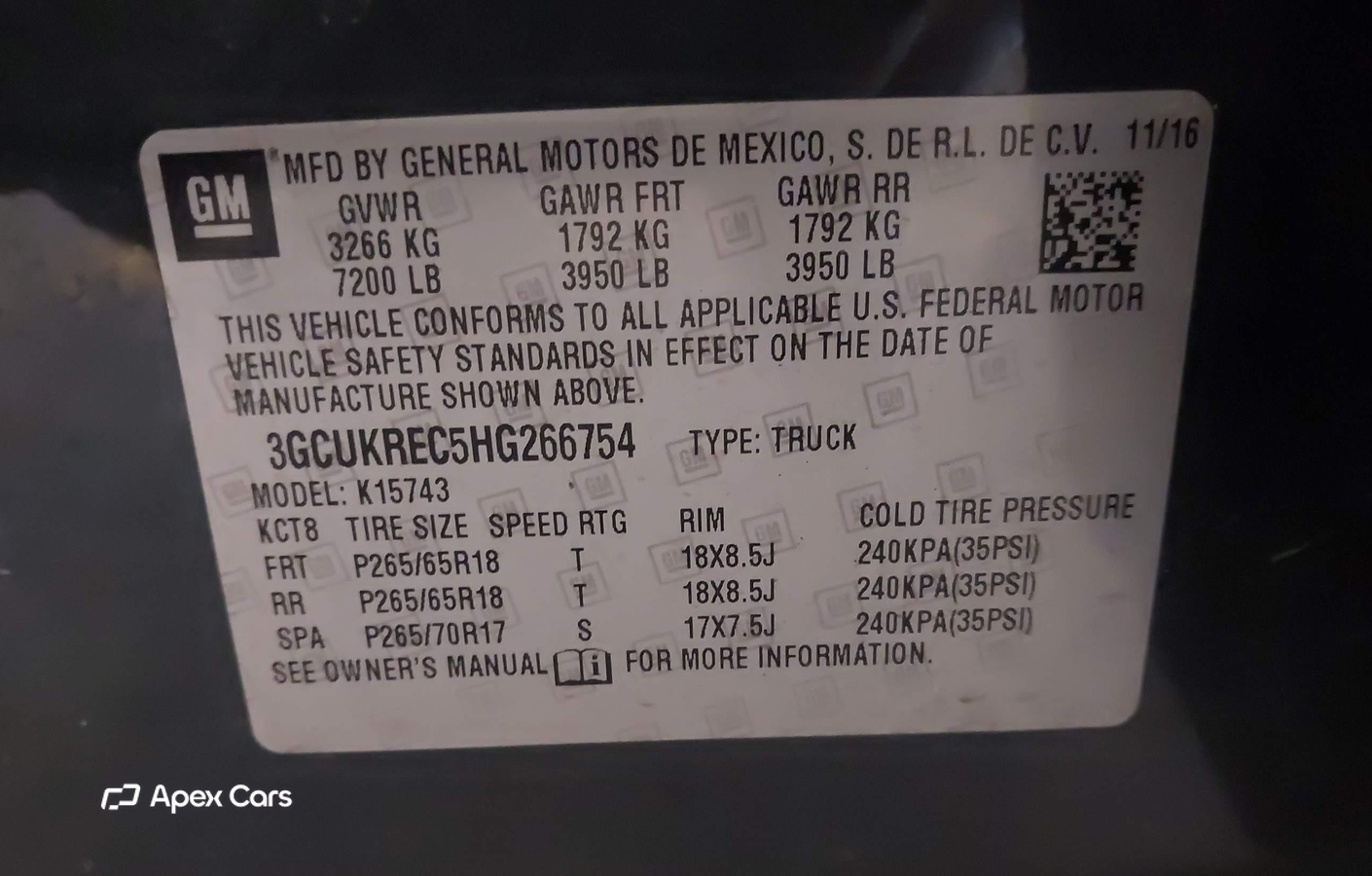 Chevrolet Silverado 2017